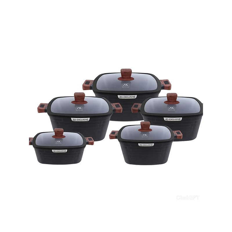 سرویس قابلمه 10 پارچه زیو مدل ZCS-8550